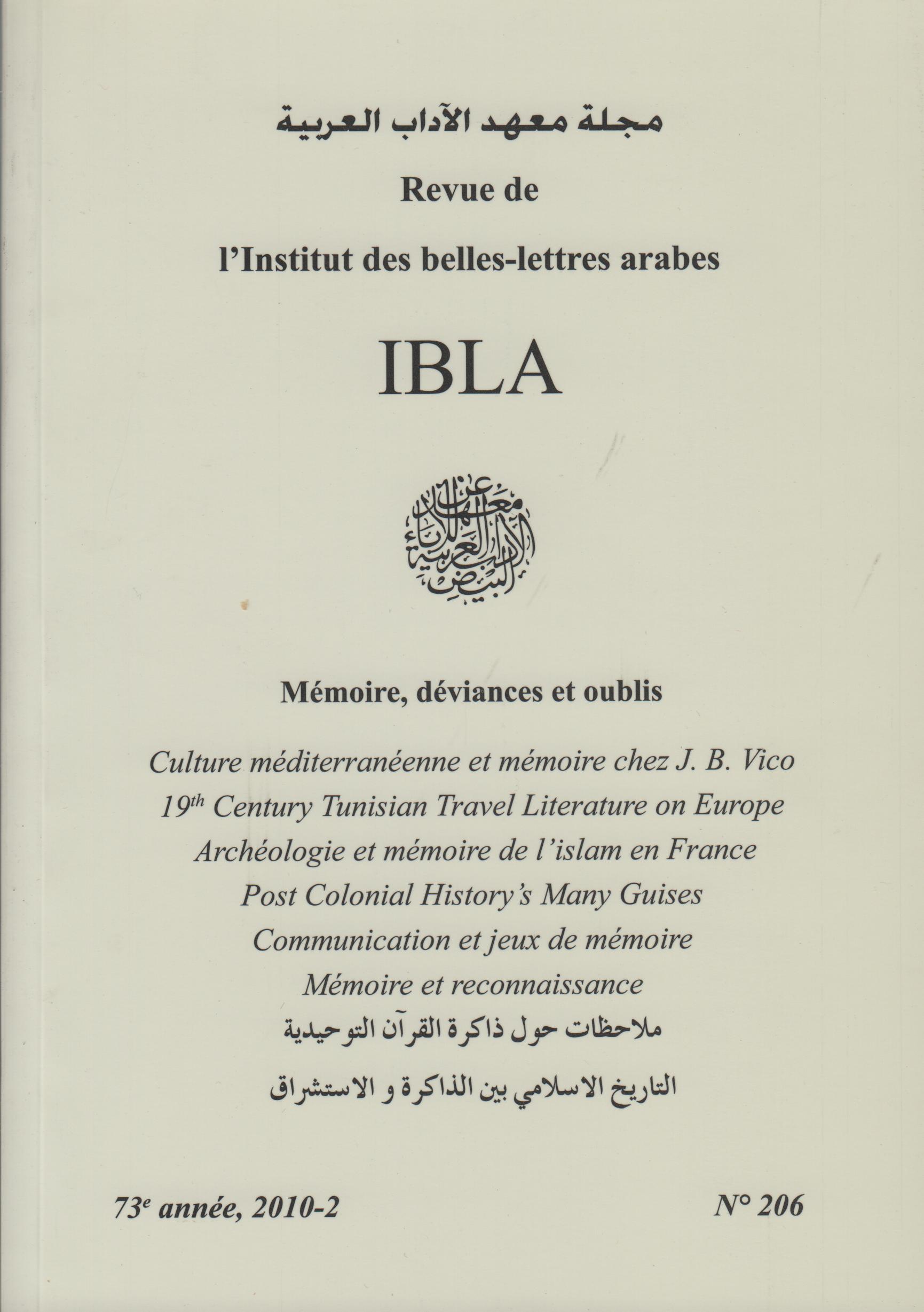 					Afficher Vol. 2 No 206 (2010): IBLA 2010-2
				